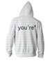 Good Grammar You're* Zip-Up Hoodie