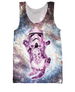 Helmet Cat Tank Top